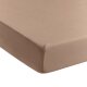 Lässig - Spannbettlaken aus TENCEL Lyocell - Light Brown, 0-4 Jahre