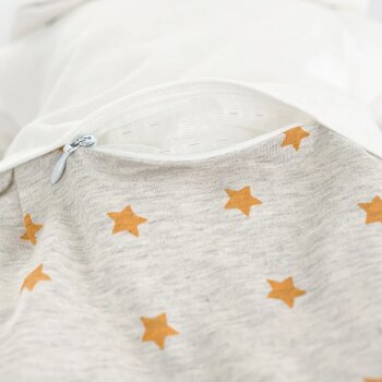 Träumeland - Babyschlafsack LIEBMICH 3-tlg. Sternentraum gelb Gr. 56/62 (A)