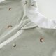 Träumeland - Sommer-Schlafsack Tencel (0,5 TOG) Fiore grün Gr. 70