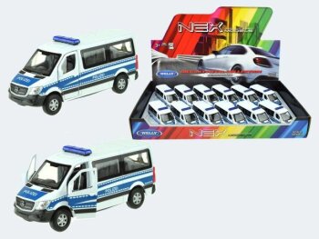 Welly - Mercedes Sprinter Polizei 11 cm (12)