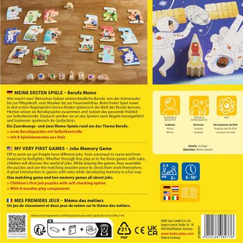 Haba - Meine ersten Spiele – Berufe Memo (A)
