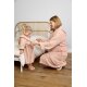 Lässig - Bademantel Kinder Little One & Me - Blossom Rose, 100%, 2-3 Jahre