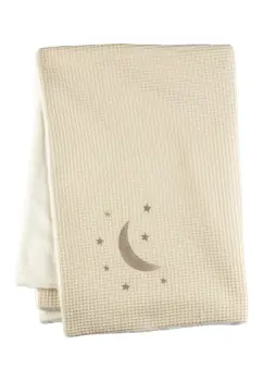 Sterntaler - Babydecke mit Motiv Himmelskörper, Ecru...