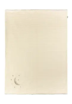 Sterntaler - Babydecke mit Motiv Himmelskörper, Ecru...