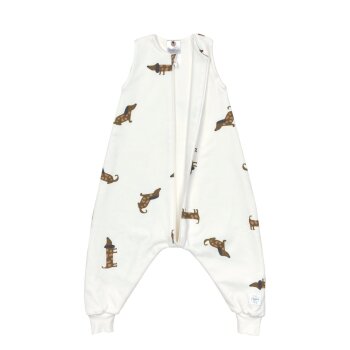 Lässig - Kinder Schlafoverall TOG 1.0 - Bio-Baumwolle, Beige, 2-4 Jahre