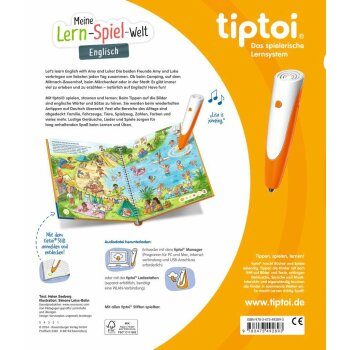 Ravensburger - tiptoi - Meine Lern-Spiel-Welt: Englisch