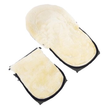 Werner Christ Baby - Oslo Fußsack Babyschale,Babywanne stone