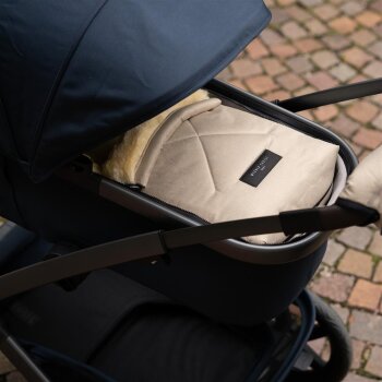 Werner Christ Baby - Oslo Fußsack Babyschale,Babywanne stone