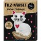 Coppenrath - 100% selbst gemacht - Filz-Nähset: Katzenahänger (Gold) (5)
