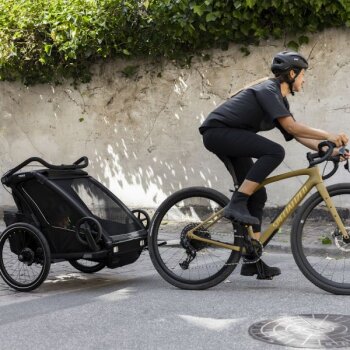 Thule - Fahrradanhänger Chariot Sport 2 Double Natural gold