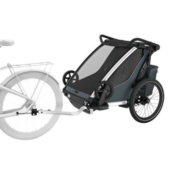 Thule - Fahrradanhänger Chariot Cross 2 Double Dark slate