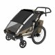 THULE - Fahrradanhänger Chariot Cross 2 Single FADED-KHAKI