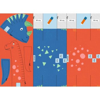 Coppenrath - Mini-Künstler - Mein großes Bastelset - Schneiden lernen: Dinos (2)