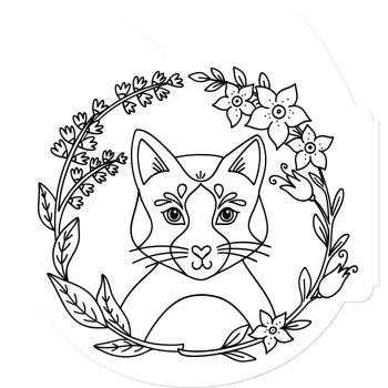 Coppenrath - 100% selbst gemacht - Malbuch Cat (5)