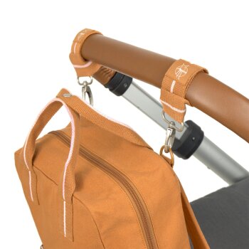Lässig - Wickelrucksack Square - Little One & Me - Big, Karamell