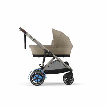 CYBEX - Gold e-Gazelle S Kinderwagen ALMOND-BEIGE