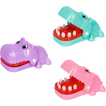 Die Spiegelburg - Bunte Geschenke - Schnapp-Hippo, sort....