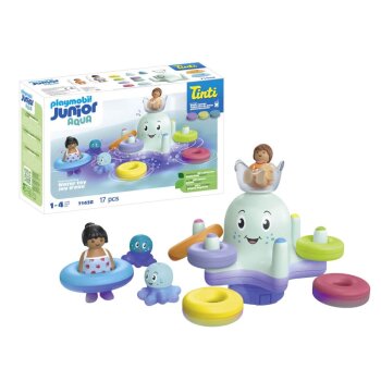 PLAYMOBIL - JUNIOR AQUA - 71438 Tinti - Bunter Tintenfisch