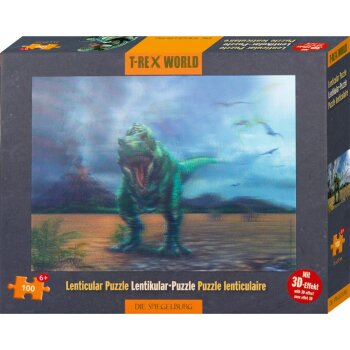 Die Spiegelburg - T-Rex World - Lentikular-Puzzle T-Rex...