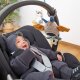 sigikid - Kinderwagen-Anhänger Fledermaus - Yellow