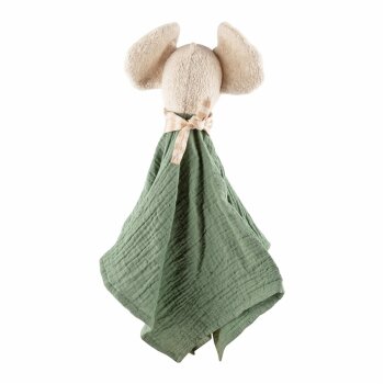 sigikid - Schnuffeltuch Elefant Moss Green