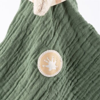 sigikid - Schnuffeltuch Elefant Moss Green