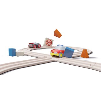 Haba - Cars Meine erste Rennbahn, inklusive 2 Autos (A)