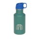Lässig - Edelstahl Kinder Trinkflasche Little Gang - Rainbow Green, ab 4 Jahren