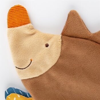 sigikid - Knistertuch Igel Yellow