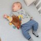 sigikid - Knistertuch Igel Yellow