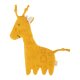 sigikid - Knistertuch Schnuffeltuch Giraffe - Gelb