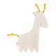 sigikid - Knistertuch Schnuffeltuch Giraffe - Gelb