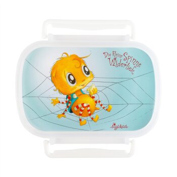 sigikid - Brotdose Die kleine Spinne Widerlich - Orange