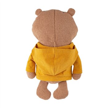 sigikid - Kuscheltier Biberbär Mister OLui - Gelber Hoodie