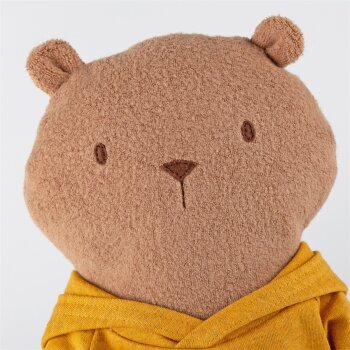 sigikid - Kuscheltier Biberbär Mister OLui - Gelber Hoodie