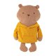 sigikid - Kuscheltier Biberbär Mister OLui - Gelber Hoodie
