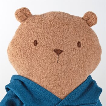 sigikid - Kuscheltier Biberbär Mister OLui - Blauer Hoodie