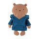 sigikid - Kuscheltier Biberbär Mister OLui - Blauer Hoodie