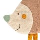 sigikid - Knistertuch Greifling Igel - Braun