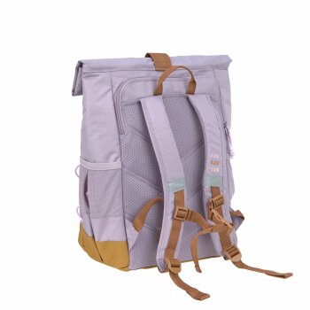 Lässig - Kinderrucksack Rolltop - Little Gang, Lila