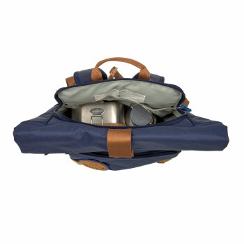 Lässig - Kinderrucksack Rolltop - Little Gang, Dunkelblau