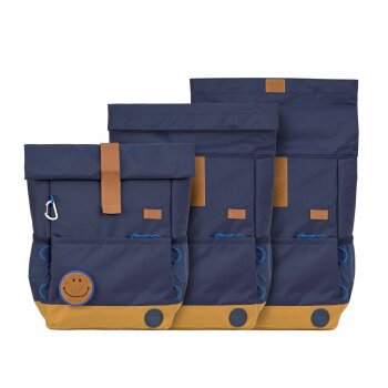 Lässig - Kinderrucksack Rolltop - Little Gang, Dunkelblau