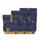 Lässig - Kinderrucksack Rolltop - Little Gang, Dunkelblau