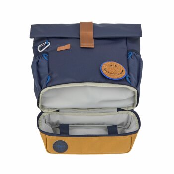 Lässig - Kindergartenrucksack Rolltop - Little Gang, Dunkelblau