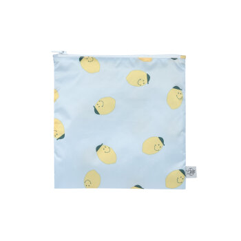 Lässig - Frühstücksbeutel (2 Stk) - Snack Bag, Happy Fruits, Zitrone (2)