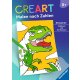 Ravensburger - CreArt Malen nach Zahlen ab 5: Dinosaurier