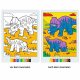 Ravensburger - CreArt Malen nach Zahlen ab 5: Dinosaurier