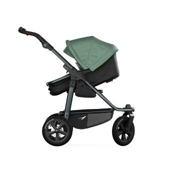 TFK - mono 3 - Kombikinderwagen 2-in-1 mit Luftreifen Olive