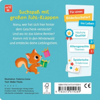 Ravensburger - Wo bist du, kleines Rentier? (S)