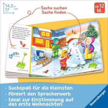 Ravensburger - Mein erstes Sachen suchen: Frohe Weihnachten (S)